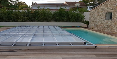 structure aluminium terrasse mobile